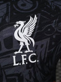 24-25 LIV Black Orange Special Edition Player Version Training shirts
