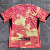 24-25 BAR Pink Yellow Special Edition Fans Training Shirts
