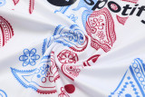 24-25 BAR White Training Short Suit (印花)