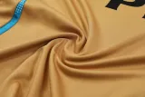 24-25 Argentina Earthy Yellow Kids Half Pull Tracksuit (童装)(半拉链)