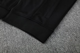 2025 AD Black Jacket Tracksuit #2308