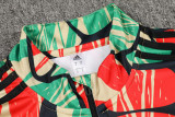 24-25 ARS Green red Half Pull Tracksuit (半拉链)(涂鸦)