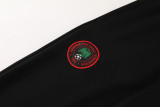 24-25 Nigeria Black Green Jacket Tracksuit #01