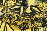 24-25 Brazil Yellow black Kids Half Pull Special Edition (童装)(半拉链)