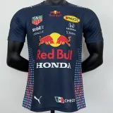 2023 F1 Red Bull Royal Blue Racing Suit (圆领广告版)