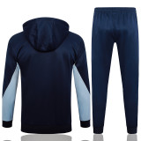 24-25 France Royal blue Hoodie Jacket Tracksuit #F590