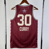 23-24 ALL-STAR CURRY #30 Red Top Quality Hot Pressing NBA Jersey