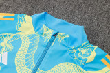 24-25 RMA Light blue Jacket Tracksuit #A800(喷墨龙)