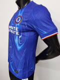 24-25 CHE Home Player Version Soccer Jersey *前带广告