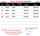 2024 F1 Red Bull Women Royal Blue Racing Suit (女)圆领