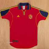 2000 Spain Home Retro Soccer Jersey