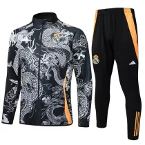 24-25 RMA Black Jacket Tracksuit #A797(喷墨龙)