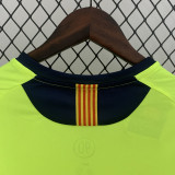 2005-2006 BAR Away Yellow Long Sleeve Retro Soccer Jersey (长袖)