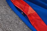 24-25 Spain Light blue Half Pull Tracksuit (半拉链)