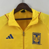23-24 Tigres UANL Yellow Windbreaker (红边-蓝标)