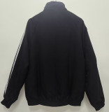 1990 Germany White & Black Retro Double Sided Windbreaker (双面风衣)