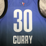 2023 ALL STAR CURRY #30 Blue Top Quality Hot Pressing NBA Jersey (全明星)
