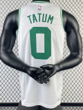 22-23 CELTICS TATUM #0 White Top Quality Hot Pressing NBA Jersey
