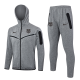 24-25 BAR Grey Hoodie Jacket Tracksuit #F578(黑标)