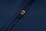 2024 JOM Royal blue Half Pull Tracksuit #2492(半拉链)