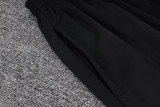 24-25 PSG Jordan Khaki Hoodie Half Pull Tracksuit #F564半拉连帽