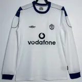 1999-2000 Man Utd Third Long Sleeve Retro Soccer Jersey (长袖)