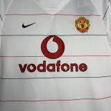 2003-2005 Man Utd Away Retro Soccer Jersey