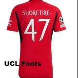 23-24 Man Utd Home FA CUP FINAL2024 Fans Soccer Jersey