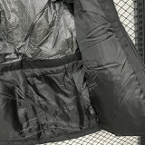 2025 AD Cotton Thickened warm Black Outdoor Jackets #P5加棉冲锋衣