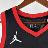 23-24 Rockets WAGNER #28 Black Top Quality Hot Pressing NBA Jersey (Trapeze Edition)飞人版