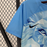 2024 Netherlands Blue Special Edition Fans Soccer Jersey
