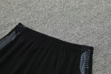 24-25 Al-Nassr Black Half Pull Tracksuit (半拉链)