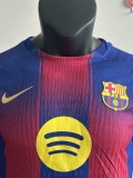 25-26 BAR Red Blue Special Edition Long Sleeve Player Version Soccer Jersey (长袖球员)