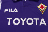 1999-2000 Fiorentina Home Kids Retro Soccer Jersey