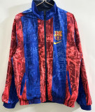 24-25 BAR Red Blue & Blue Double Sided Windbreaker (双面风衣)