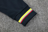 24-25 Colombia Black Jacket Tracksuit