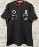 2024 F1 Formula One Mercedes Black Racing Suit(圆领)