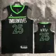 22-23 TIMBERWOLVES ROSE #25 Black Top Quality Hot Pressing NBA Jersey (Trapeze Edition)