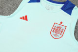 24-25 Spain Light blue Tank top and shorts suit