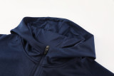 24-25 CHE Royal blue Hoodie Jacket Tracksuit #01