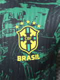 24-25 Brazil Green Black Special Edition Player Version Soccer Jersey