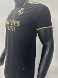 24-25 RMA Black Special Edition Player Version Soccer Jersey #三叶黑