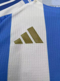 24-25 Argentina Home Kids Player Version Soccer Jersey (球员童装)