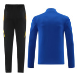 2024 AD Fancy blue Half Pull Tracksuit #AB08 (半拉链)