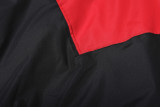 24-25 Bayern Red Black Windbreaker