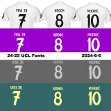 24-25 RMA Purple Orange Special Edition Training Shirts *三叶草