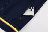 24-25 Colombia Royal blue Jacket Tracksuit #01