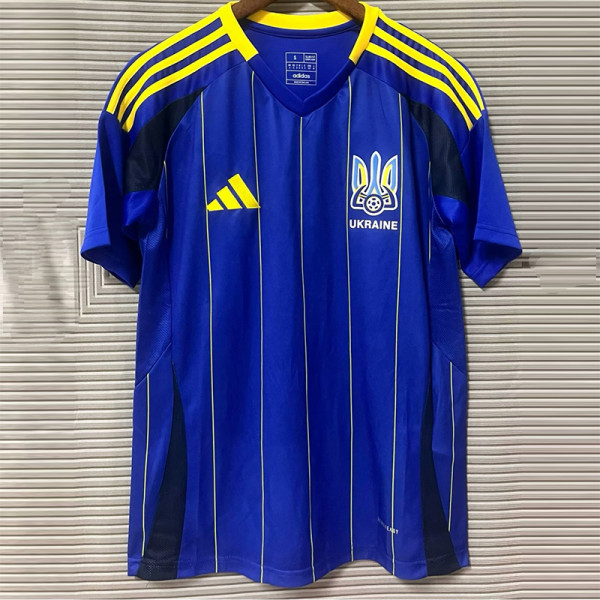 24-25 Ukraine Away Fans Soccer Jersey