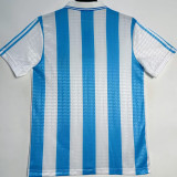 1994 Argentina Home Retro Soccer Jersey (钢印纹）