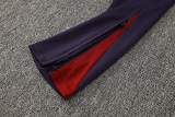 24-25 England Jujube Red Kids Half Pull Tracksuit (童装)(半拉链)